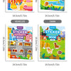 Reusable Jelly Sticker Book for Kids – Multi-Theme Creative Play