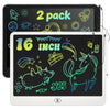 16-Inch LCD Writing Tablet for Kids (2-Pack)