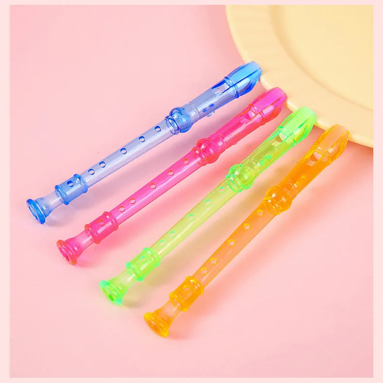 Set of 20 Mini Flute Whistles for Party Favors and Prizes