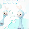 Musical Rabbit Rattle and Teether Toy for Babies