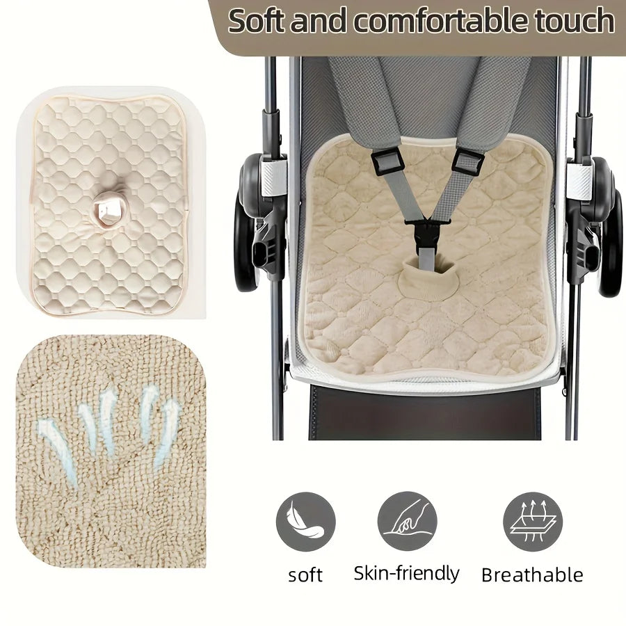 Portable Leak-Proof Baby Seat Pad for Strollers and Car Seats