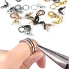 Stainless Steel Jewelry Findings Kit with Clasps, Jump Rings & Connectors