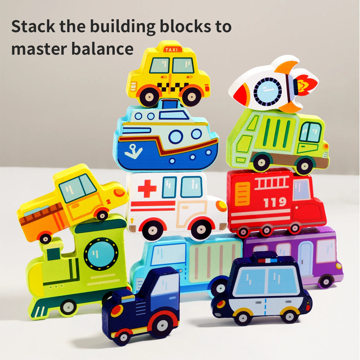 Wooden 3D Jigsaw Puzzle for Kids – Montessori Learning Toy
