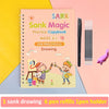 Reusable Magic Arabic Writing Practice Book for Kids