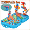 Kids STEM Building Set with Electric Drill and Screwdriver