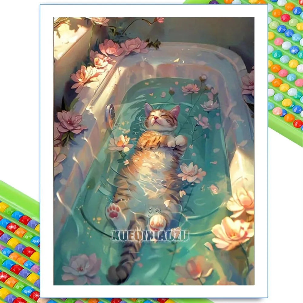 Delicious Cake Diamond Painting Kit – DIY Mosaic Art for Home Decor