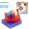 Transparent Magnetic Building Cubes – STEM Learning Construction Set for Kids