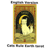 Cat Tarot Deck – 78-Card Spanish Edition with Cat-Themed Art