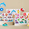 Wooden Alphabet & Number Peg Puzzles for Toddlers
