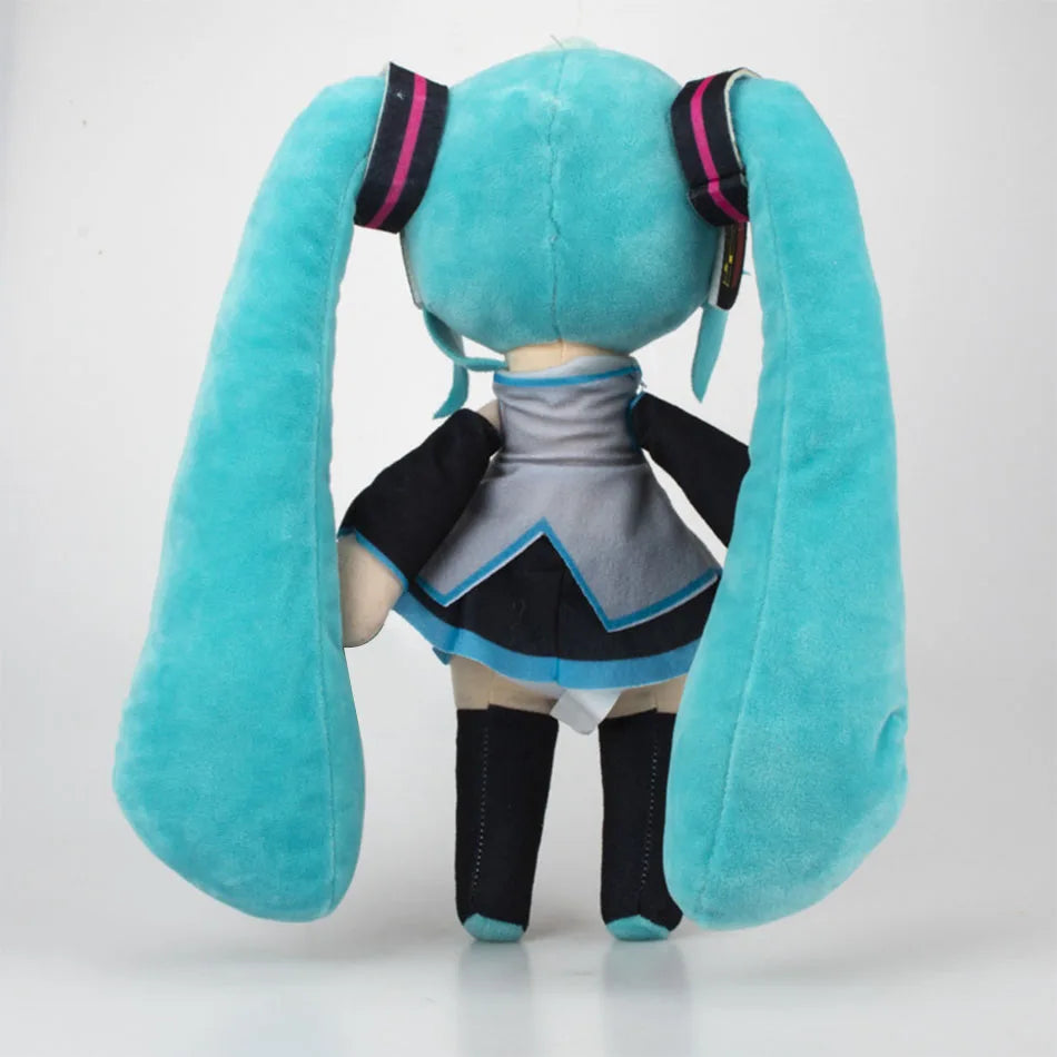 Hatsune Miku Plush Doll – Cute 20cm Anime Sitting Figure
