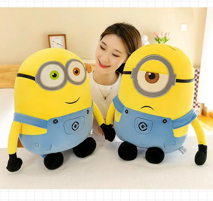 Minions Bob and Stuart Plush Dolls – Soft Movie Collectible Toys