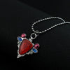 JoJo's Bizarre Adventure Red Stone of Aja Pendant Necklace