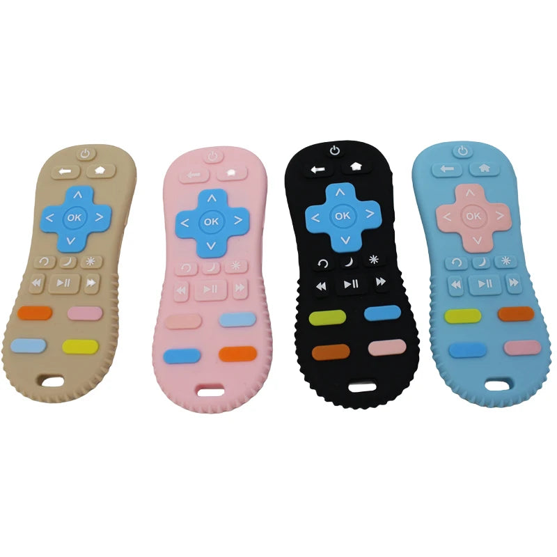 Silicone Remote Control Teether for Babies