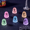 Glow-in-the-Dark Ghost Resin Charms for Jewelry Making