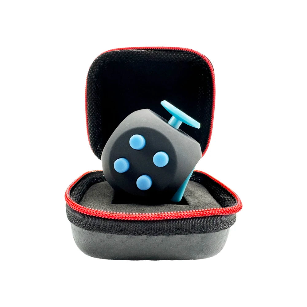 12-Side Fidget Cube for Stress Relief and Focus