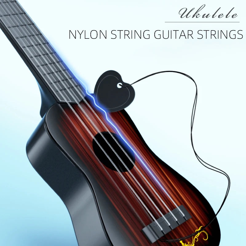 Kids' Ukulele Toy Guitar with Pick for Musical Fun