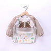Waterproof Long Sleeve Baby Bib with Full Sleeve Protection