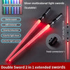 Retractable LED Lightsaber with Sound Effects & 7 Color Modes