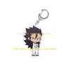 Chibi Loen from Fairy Tail as an acrylic keychain with a silver hook.