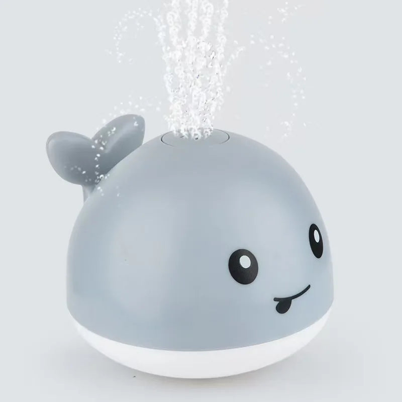Interactive Whale Bath Toy with Lights and Water Spray