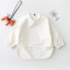 Long-Sleeve Waterproof Baby Bibs for Toddlers