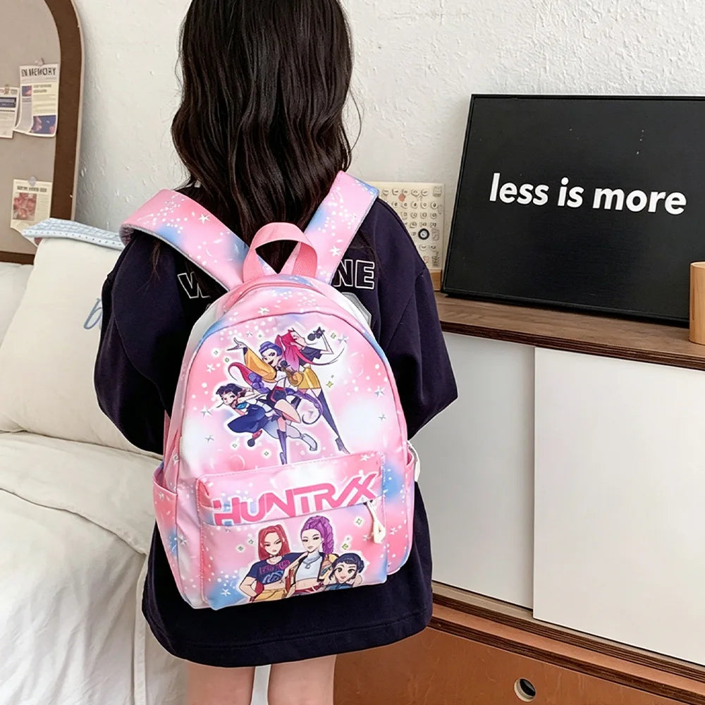 Purple 10-Inch Lightweight School Backpack for Kids