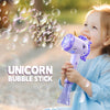 Unicorn Bubble Blower with LED Lights