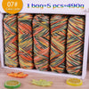Multicolor Gradient Dyed Acrylic Yarn for Knitting & Crochet