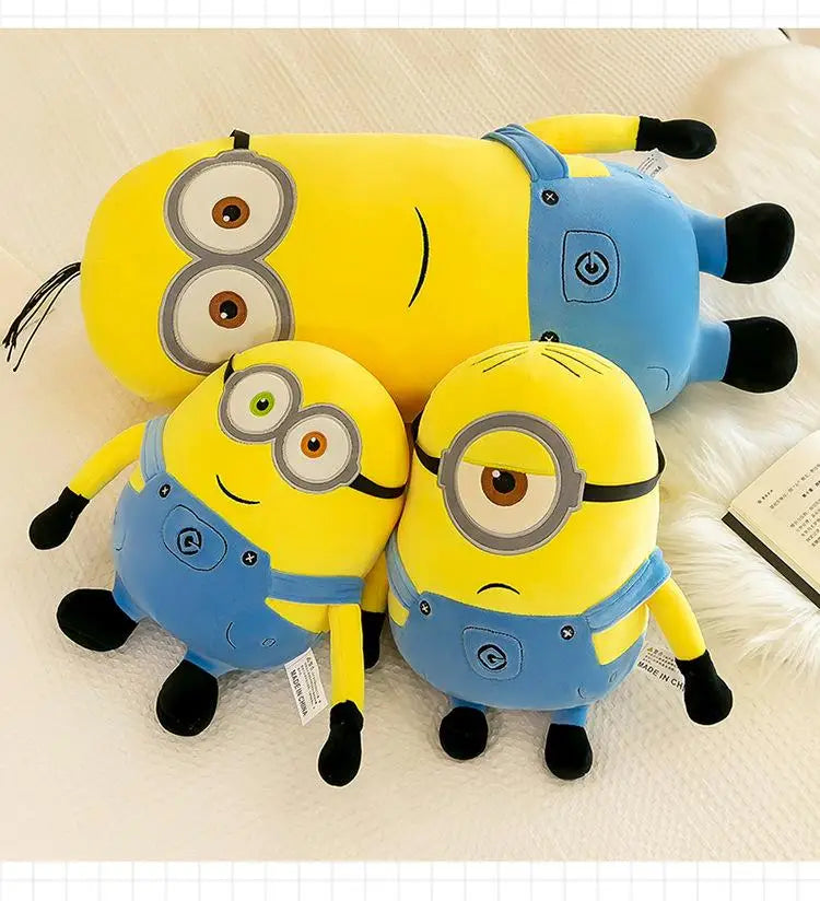 Minions Bob and Stuart Plush Dolls – Soft Movie Collectible Toys