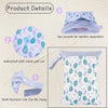 Waterproof Wet & Dry Bag for Swimwear, Diapers, and Gym Gear