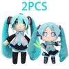 Hatsune Miku Plush Doll – Cute 20cm Anime Sitting Figure