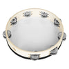 Professional Wooden Tambourine with Double Row Jingles