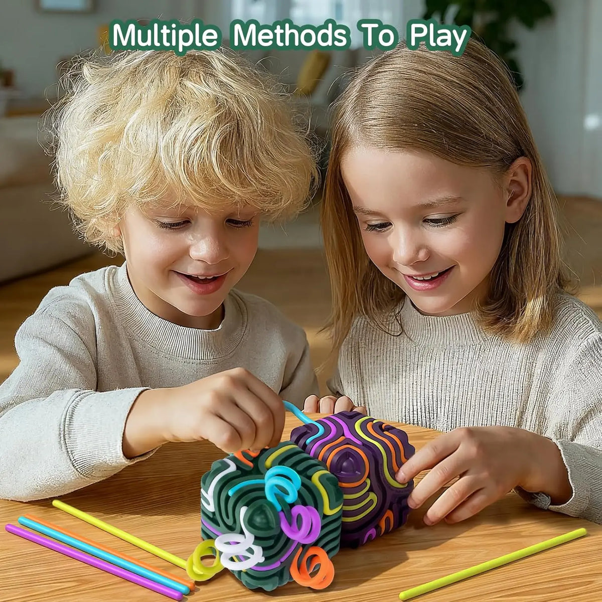 Silicone Sensory Fidget Cube for Stress Relief and Focus