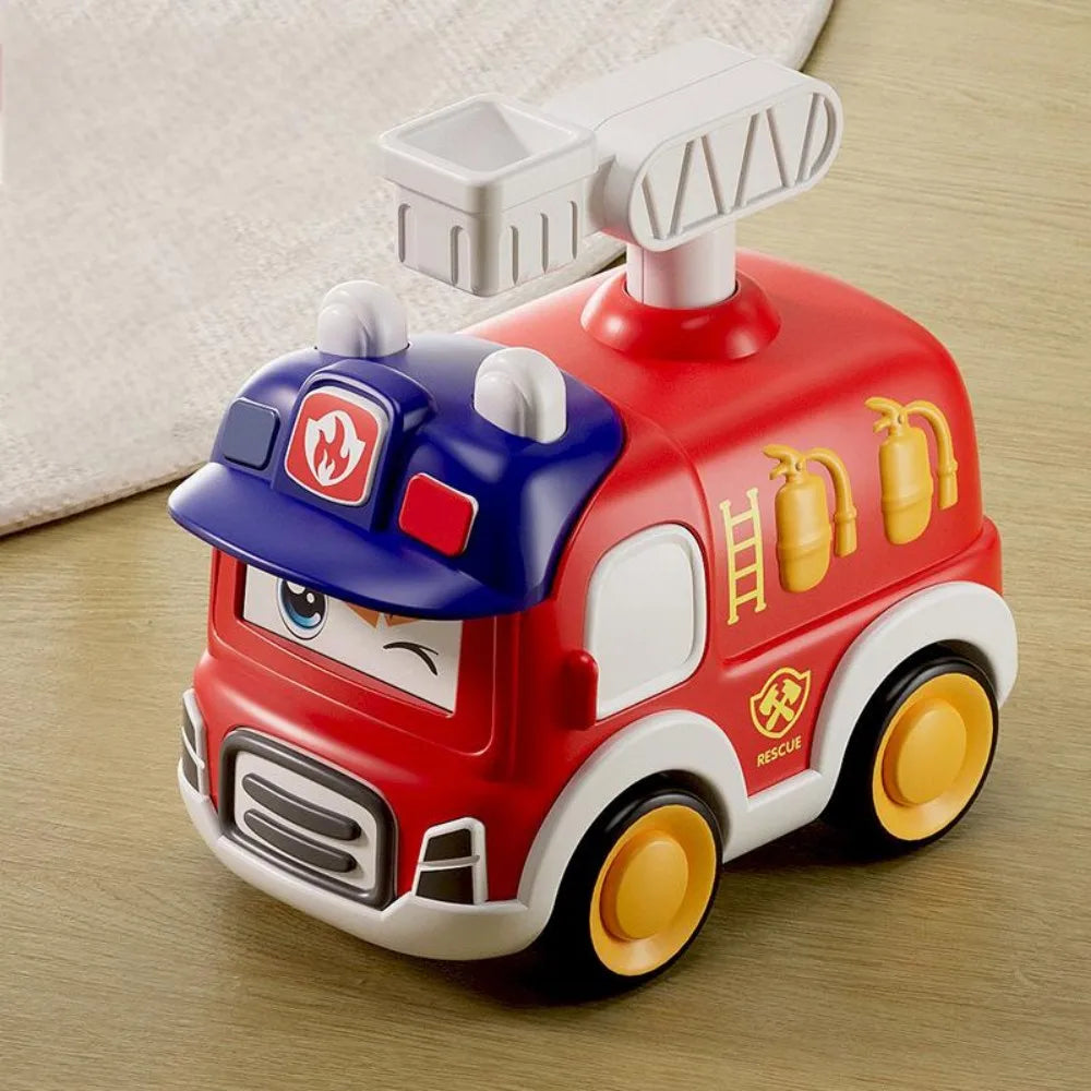 Toddler Press and Go Toy Vehicles Set