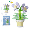 Building Block Flower Pot Set – Roses, Sunflowers & Carnations