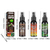 A set of five bottles of Toxic Bomb Super Stinky Ass fart spray prank gag products.