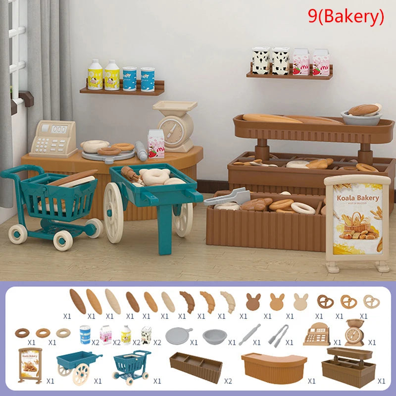 Miniature Dollhouse Furniture Set for 1:12 Scale Dolls