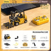 1:64 Scale Remote Control Engineering Vehicle with Lights and Sounds