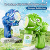 Dinosaur Bubble Gun for Kids – Auto Blower with Refillable Liquid