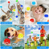 Reusable Water Balloons for Kids - Soft Splash Balls with Mesh Bag