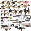 SWAT Soldier Accessories Building Block Set with Laptop and Weapons
