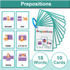 Montessori English Word Learning Cards for Kids