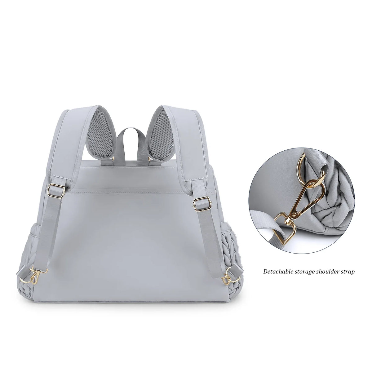Large Capacity Waterproof Diaper Bag Tote