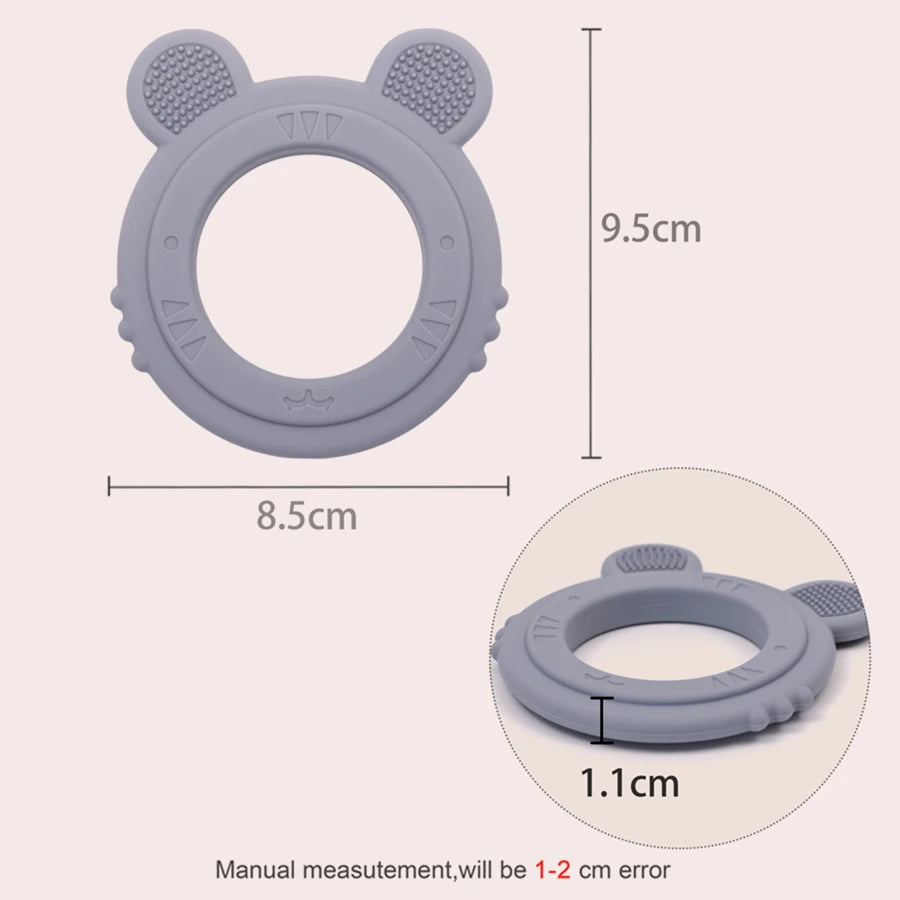 Cartoon Rabbit Silicone Baby Teether