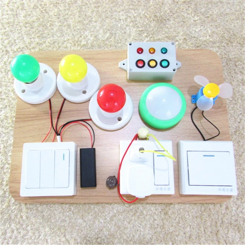 Montessori DIY Busy Board Accessory Kit for Toddlers