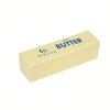 A rectangular block of salted butter labeled 4oz and butter.
