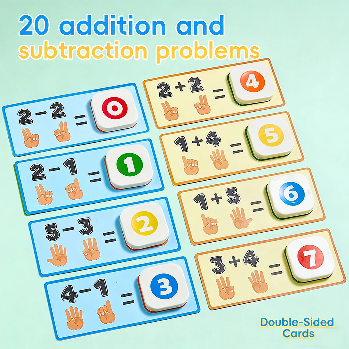 Interactive Finger Counting Math Toy for Early Learning