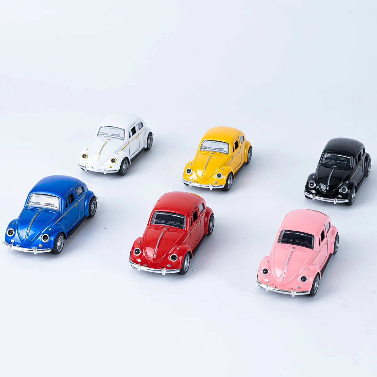 Die-Cast Classic Retro Beetle Car Miniature