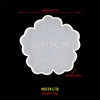 Flower-Shaped Silicone Coaster Mold for Epoxy Resin DIY