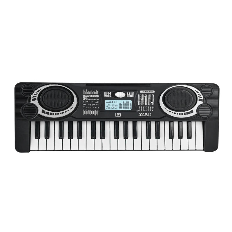 37-Key Electronic Keyboard Piano for Kids with LED Display